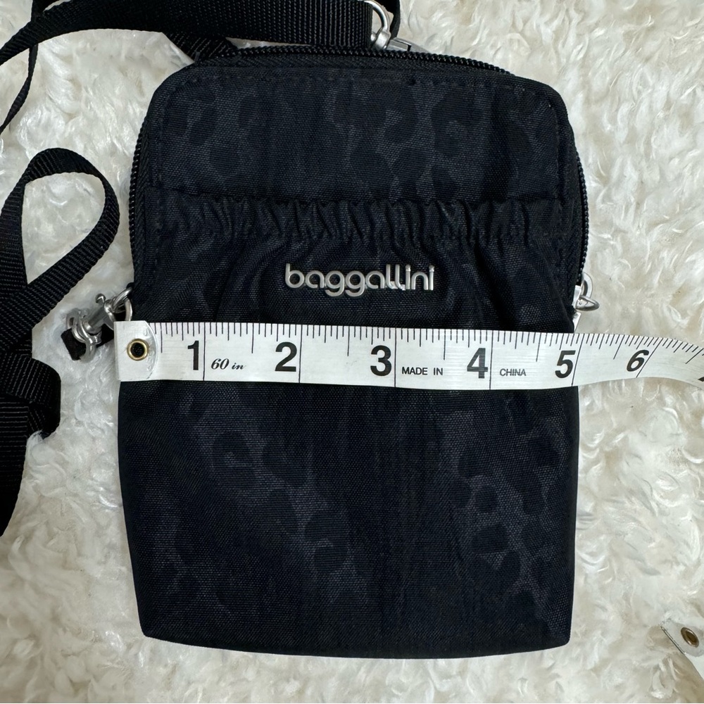 Baggallini Java Brown Triple Zip Bagg Mini Crossb… - image 7